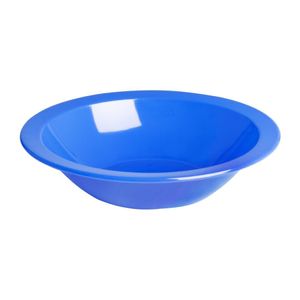 Olympia Kristallon Polycarbonate Bowls Blue 172mm (Pack of 12) - CB773  - 1