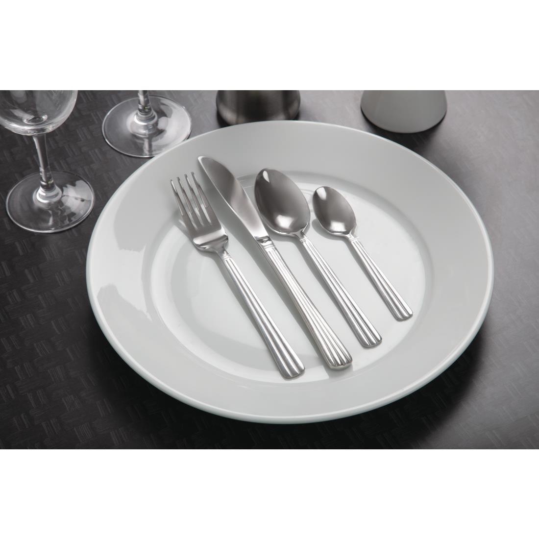 Olympia Whiteware Wide Rimmed Plates 310mm (Pack of 6) - CB483  - 2