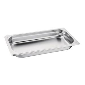 Vogue Stainless Steel 1/3 Gastronorm Pan 40mm - GM311  - 1
