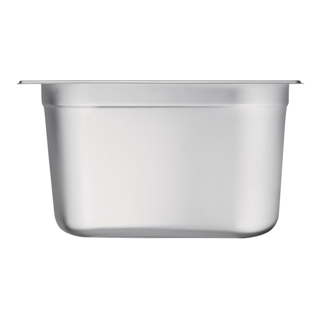 Vogue Stainless Steel Gastronorm 2/3 Pan 200mm - GM315  - 2