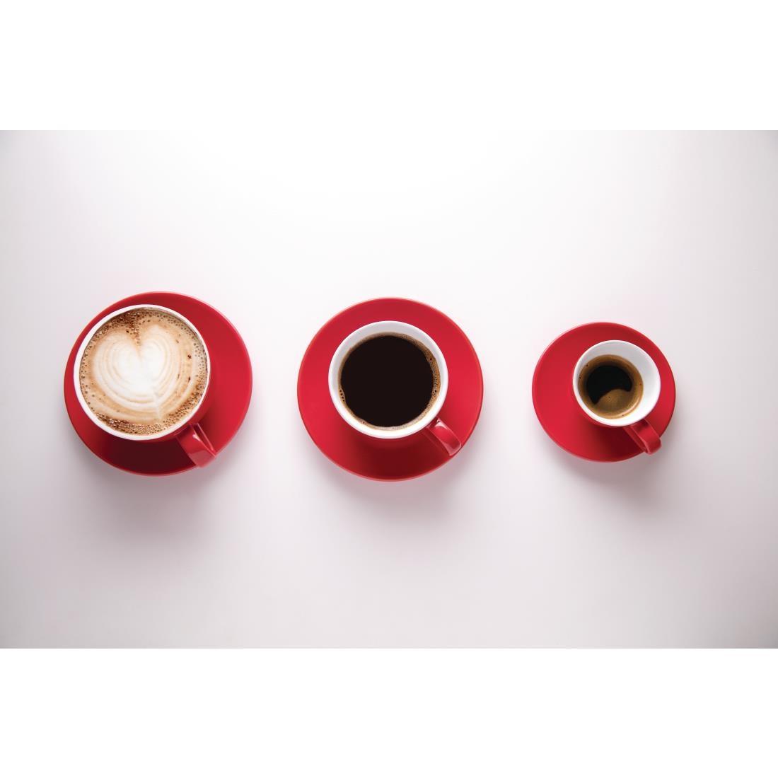 Olympia Cafe Coffee Cups Red 228ml (Pack of 12) - GK073  - 6