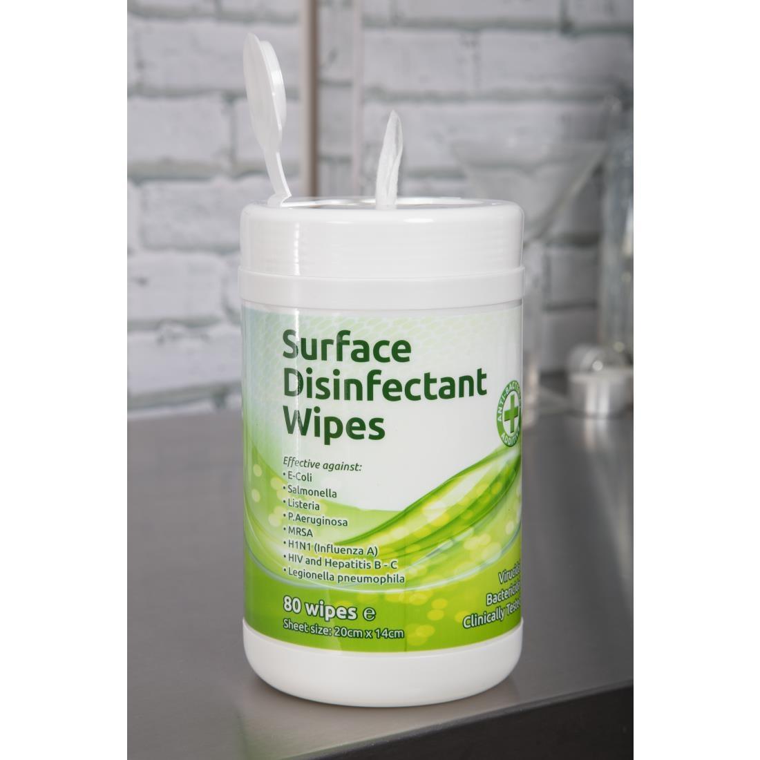 EcoTech Surface Disinfectant Wipes (Tub 80) - FN852  - 2