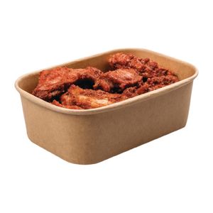 Colpac Stagione Recyclable Microwavable Food Boxes 750ml / 26oz (Pack of 300) - FP458  - 1