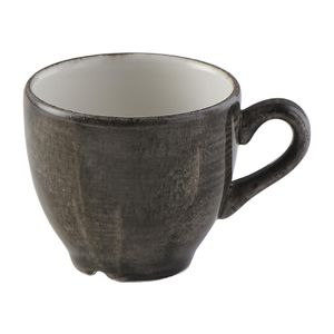 Churchill Stonecast Patina Espresso Cup Iron Black 99ml (Pack of 12) - FS900  - 1