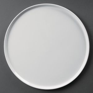 Olympia Whiteware Pizza Plates 330mm (Pack of 4) - CD723  - 1