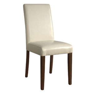 Bolero Faux Leather Dining Chairs Cream (Pack of 2) - GH444  - 1