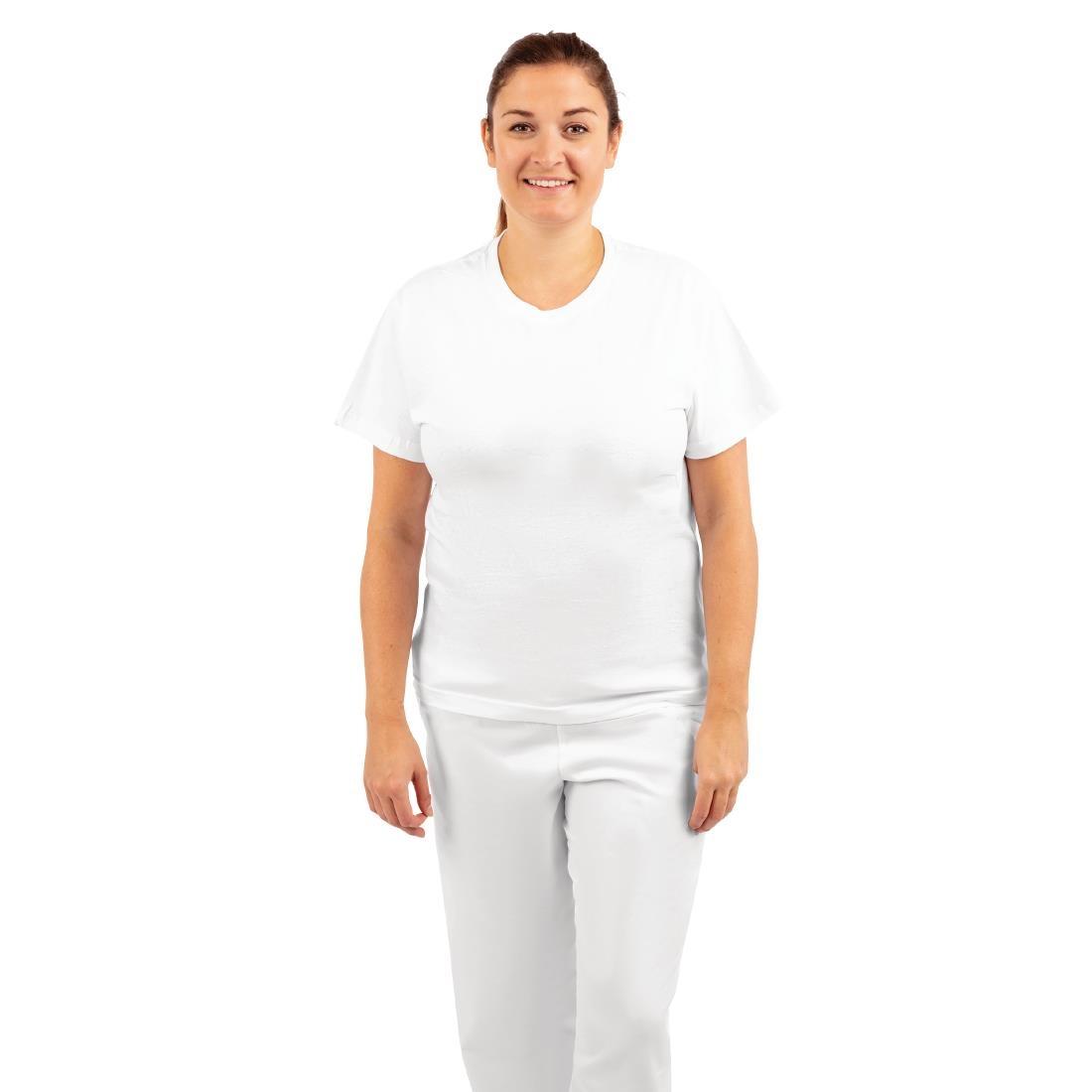 Unisex Chef T-Shirt White 4XL - A103-4XL  - 3
