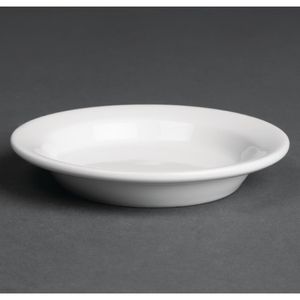 Royal Porcelain Classic White Butter Dishes (Pack of 48) - CG067  - 1