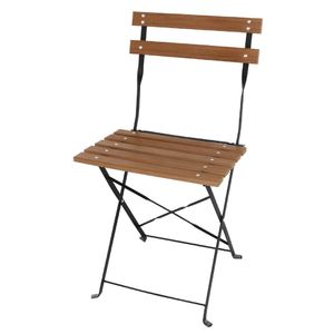 GJ766 - Bolero Faux Wood Bistro Chair (Pack 2) - GJ766  - 1