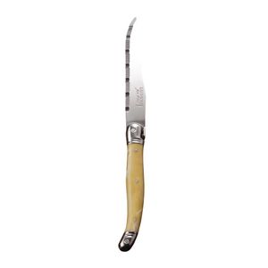 Laguiole Serrated Steak Knives Horn Handle (Pack of 6) - V595  - 1