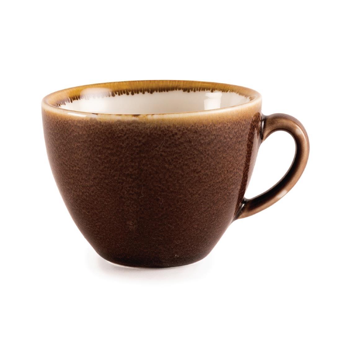 Olympia Kiln Cappuccino Cup Bark 230ml (Pack of 6) - GP362  - 1