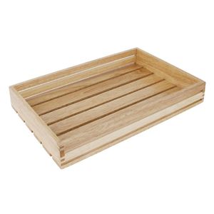 Olympia Low Sided Wooden Crate - CK959  - 1