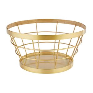 APS+ Metal Basket Gold Brushed 110 x 210mm - CW696  - 1