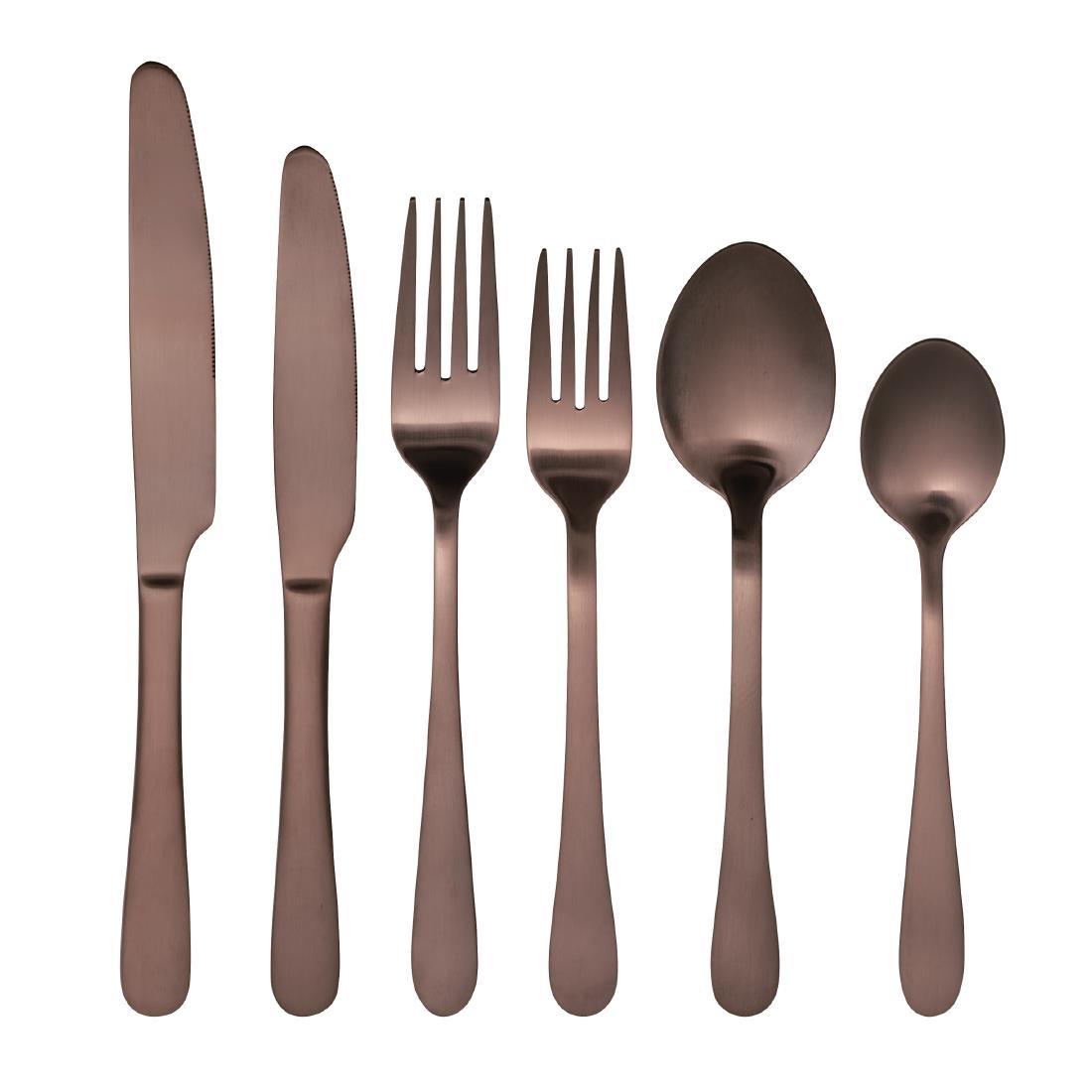 Olympia Cyprium Copper Table Fork (Pack of 12) - HC342  - 2