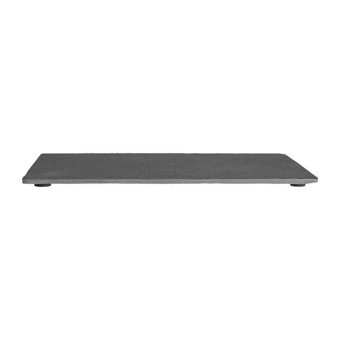 Olympia Smooth Edged Slate Platters 280 x 180mm (Pack of 2) - CM063  - 3