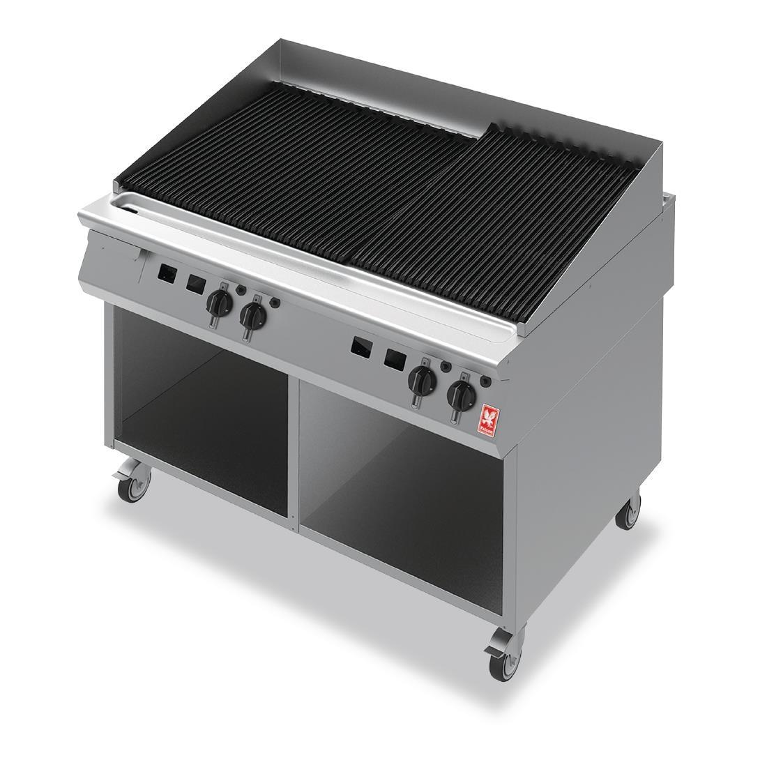 Falcon F900 Chargrill on Mobile Stand Natural Gas G94120 - GR450-N  - 1