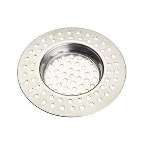 KitchenCraft Stainless Steel Large Hole Sink Strainer 75mm - DB902  - 1