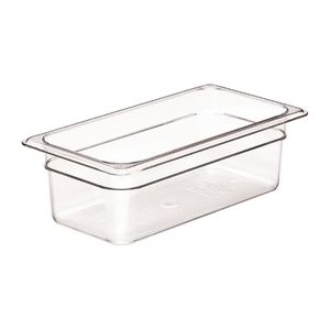 Cambro Polycarbonate 1/3 Gastronorm Pan 100mm - DM734  - 1