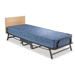 Jay-Be Contract Folding Bed with Water Resistant Mattress Single in Black Colour - GR375  - 1