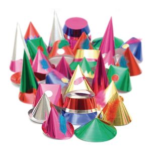 Rialto Adult Party Hats (Pack of 72) - GE917  - 1