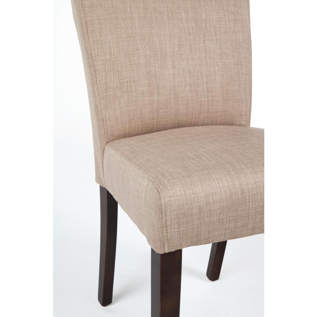 GR367 - Bolero Contemporary Dining Chair Natural (Pack 2) - GR367  - 6