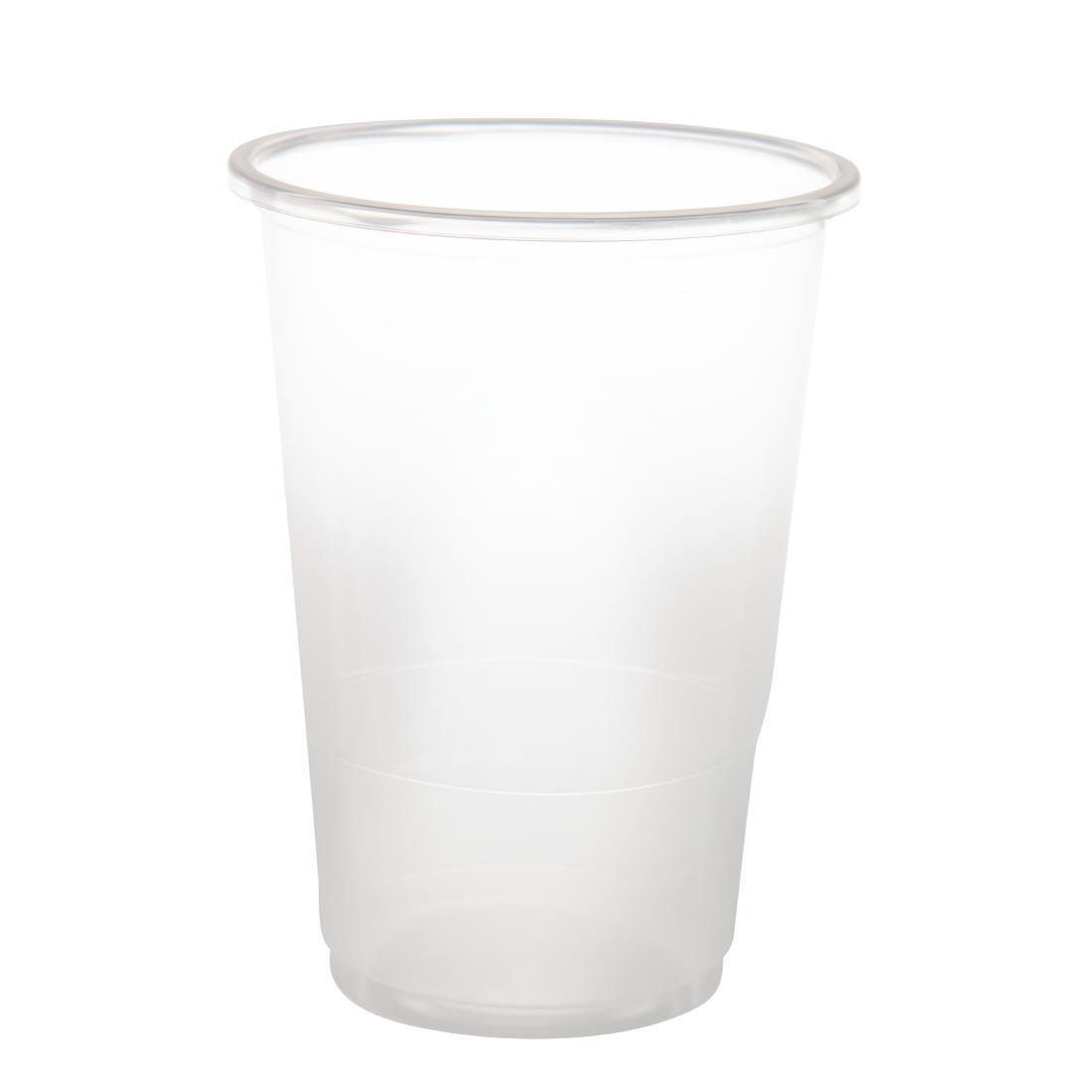 eGreen Disposable Half Pint Glass 10oz To Brim (Pack of 1000) - U379  - 1