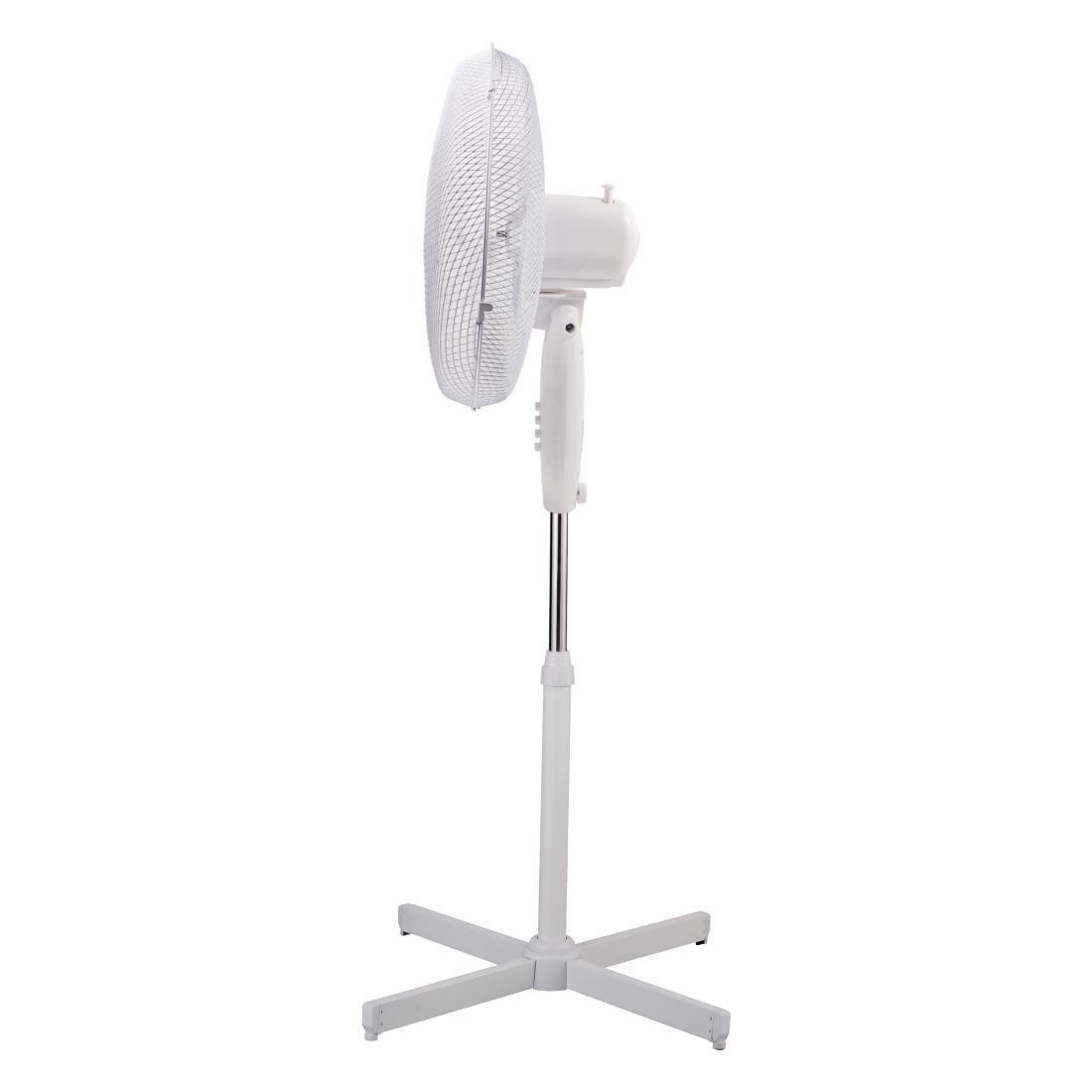 Igenix 16" Oscillating White Stand Fan - GR389  - 2