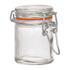 Utopia Mini Glass Terrine Jars 50ml (Pack of 96) - CW220  - 1