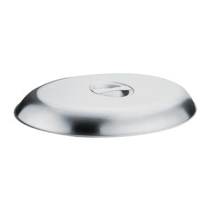 Olympia Oval Vegetable Dish Lid 190 x 130mm - P181  - 1