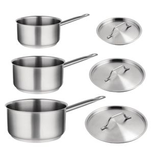 Special Offer - Vogue Saucepan Set (Pack of 3) - S128  - 1