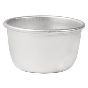 Vogue Aluminium Mini Pudding Basin 105ml - E048  - 1