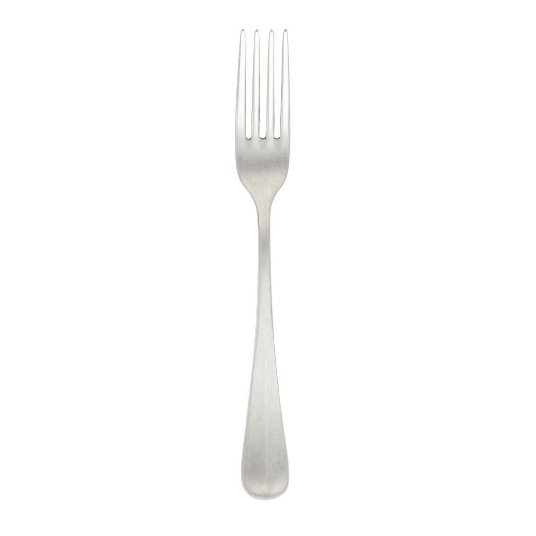 Pintinox Baguette Stonewashed Dessert Fork (Pack of 12) - GN784  - 2