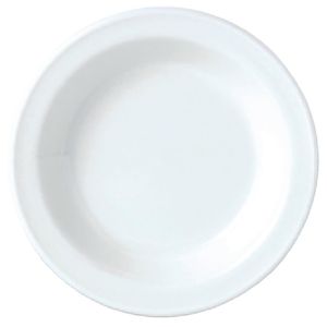 Steelite Simplicity White Butter Pad Dishes 102mm (Pack of 24) - V0034  - 1