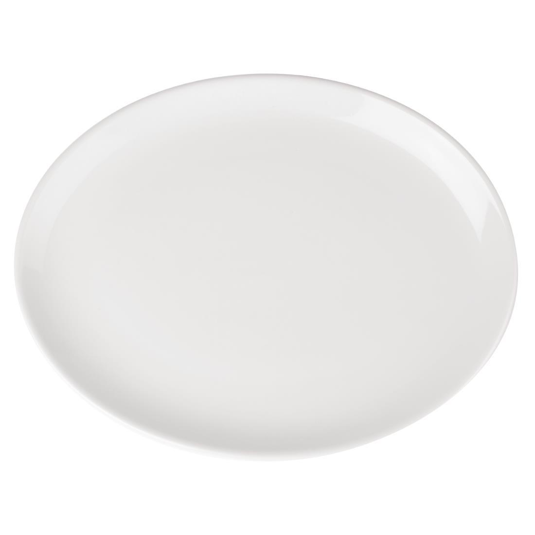 Olympia Athena Oval Coupe Plates 305 x 241 mm (Pack of 6) - CC212  - 4