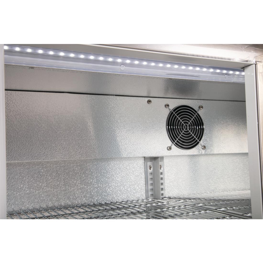 Polar G-Series Back Bar Cooler with Hinged Doors Stainless Steel 330Ltr - GL009  - 4