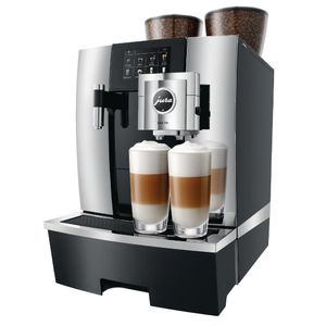 Jura Giga X8c Mains Fill Bean to Cup Coffee Machine Chrome - DT497  - 1