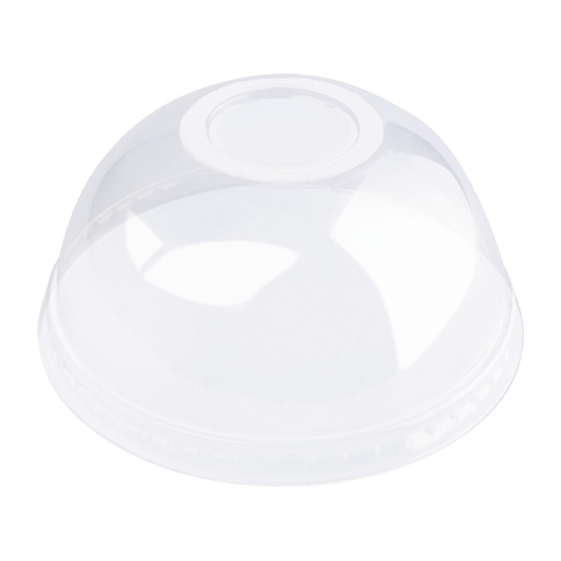 Fiesta Compostable PLA Cold Cup Domed Lids 12oz / 16oz / 20oz (Pack of 1000) - FA345  - 3