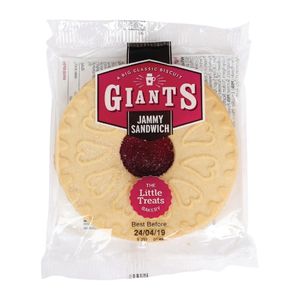 Giants Jammy Sandwich Biscuits (Pack of 14) - FW982  - 1