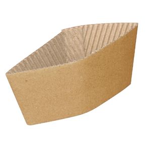 Corrugated Cup Sleeves for 8oz Cup (Pack of 1000) - GD328  - 1
