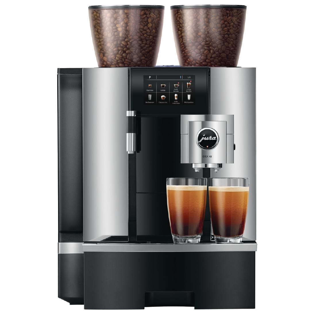 Jura Giga X8 Manual Fill Bean to Cup Coffee Machine Black - FB458  - 5