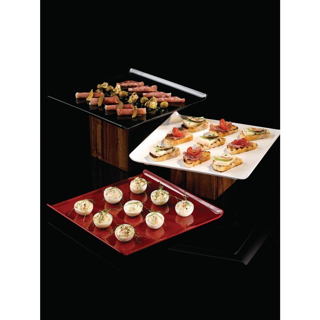 Churchill Alchemy Buffet Square Trays 303mm (Pack of 4) - W113  - 2