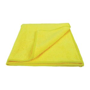 EcoTech Microfibre Cloths Yellow (Pack of 10) - FA218  - 1