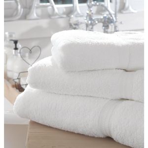 Mitre Comfort Riviera Bath Towel White - GT854  - 1