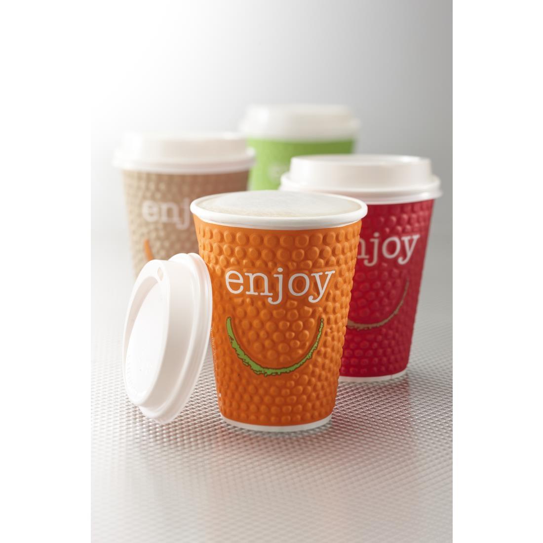 Huhtamaki Enjoy Double Wall Disposable Hot Cups 340ml / 12oz (Pack of 680) - CM574  - 13