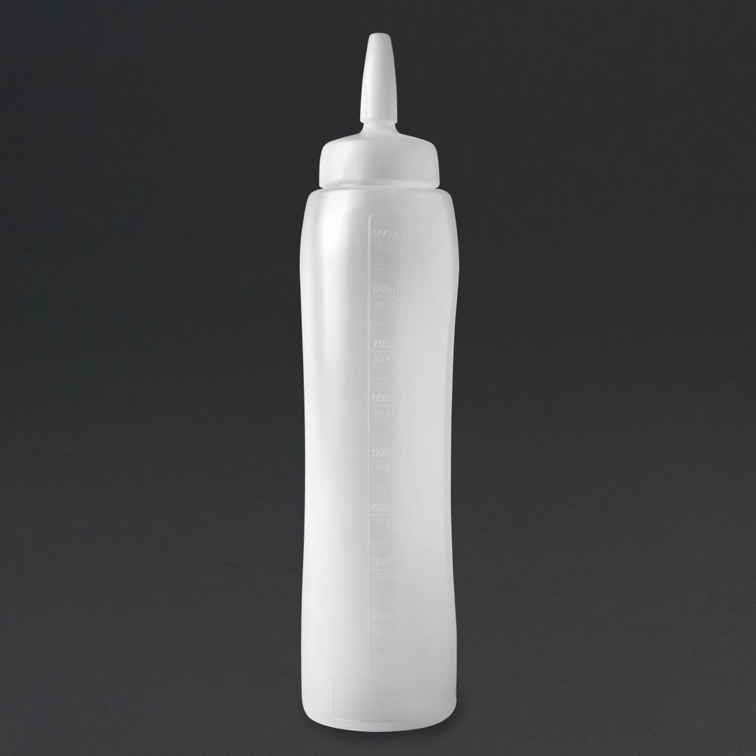 Araven Clear Sauce Bottle 35oz - CW123  - 1
