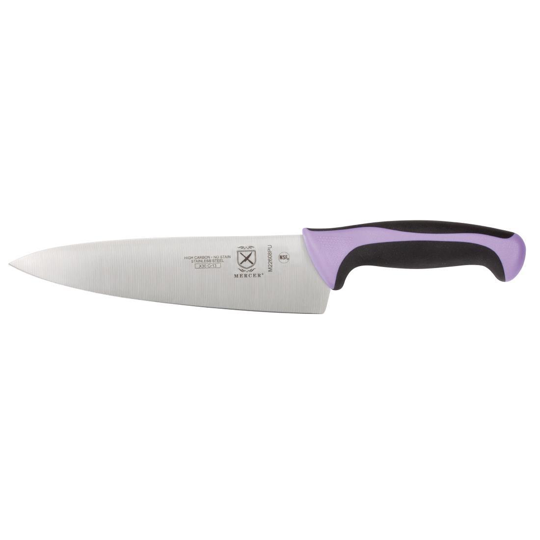 Mercer Culinary Allergen Safety Chefs Knife 20cm - FB501  - 1