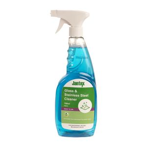 Jantex Green Glass and Stainless Steel Cleaner Ready To Use 750ml - FS413  - 1