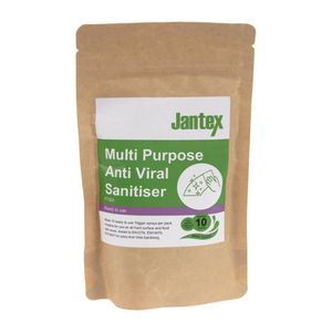 Jantex Green Anti-Viral Cleaner Sachets (Pack of 10) - FT324  - 1