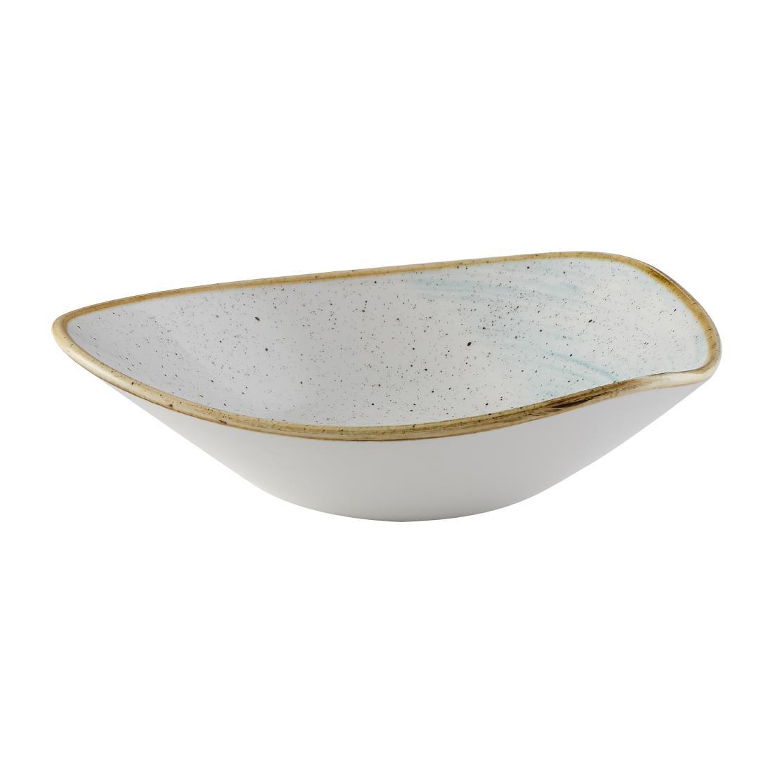 Churchill Stonecast Accents Lotus Bowl Duck egg 229mm (Pack of 12) - FS864  - 2