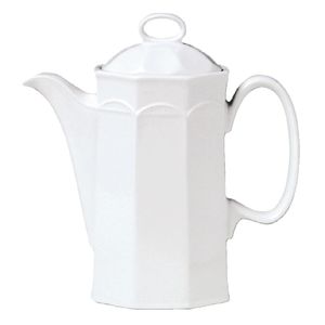 Steelite Monte Carlo White Coffee Pots 425ml (Pack of 6) - V3759  - 1